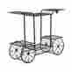 B00lg96jpo Mygift Flower Pot Holder Plant Garden Planter Metal 6 Tier Display Rack Stand Backyard