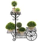 B01m13pta Mygift Plant Stand Flower Pot Holder Home Patio 688977212192