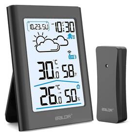 341b Baldr Indoor Outdoor Thermometer Wireless Battery Powered Weather Station O