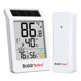 Baldrtherm B0707t2h2-1 Digital Hygrometer Indoor Outdoor Thermometer Wireless Temperature Humidity M