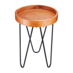 Bh10-093-699-27 Better Homes & Gardens And 18 In Cylinder Wood Plant Stand Mutli Colors