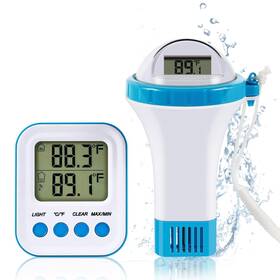Blue Bay 191127004061 Bluebay Wireless Pool Thermometerfloating Easy Read Digital Thermometer