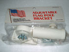 Bracket 7 1-1 ". Pole 8 " Adjustable Flag Diameter
