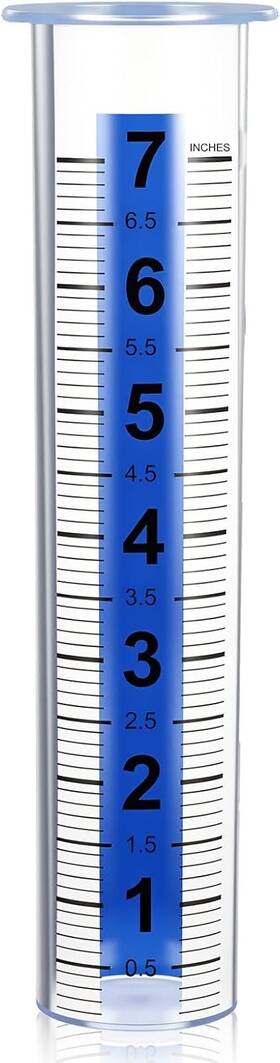 5luhbxrt Brand Kifmurase 669471 1 7 Inch Plastic Rain Gauge Replacement Tube Upgrade Freeze Proof Crack