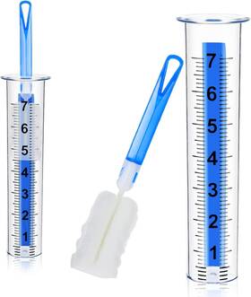 Brand Ybeaty 687294 1 Tjv0ay9y4 Rain Gauge Replacement Plastic Tube Accurate Gauges Outdoors Rated With