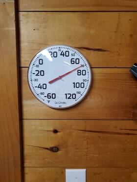 104-1522 Branded 445000650658 La Crosse 8 Inch Round Analog Dial Thermometer White New 104-1522 Branded 445000650658 La Crosse 8 Inch Round Analog Dial Thermometer White New