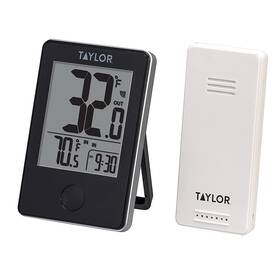 Branded01 313103894804 Taylor Wireless Digital Indoor Outdoor Thermometer Easy To Read Numbers