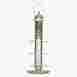 Ccbbft31sn Conant Custom Brass Bird Feeder Thermometer 24 Inch With Tray Satin Nickel 721002007810