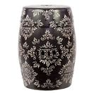 Bru-847308 Ceramic Id White Stool 3042959 Black