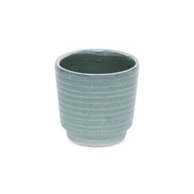 36sevbwl5euhlso930o Cheungs 785853070539 Celadon Gray Ceramic Rippled Planter Fastd8mu7mbs