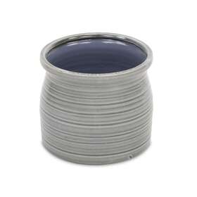 Rywnqtdpk1k5 Cheungs 785853070614 Celadon Gray Ceramic Curved Planter Gtvkdgmxwstd8mu7mbs
