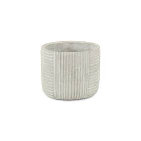 Cheungs 785853073196 Urbanstone Gray Cement Intercoiled Pottery