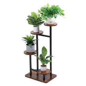 Chphi 761086673112 4 Tier Plant Stand Indoor Tiered Stands For Multiple Plants