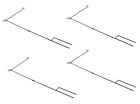 Clever Creations Three Piece In-ground Metal Flag Holder 4 Pack For 12 X 18 Flags 638888954339