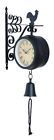3134484 Clock . Double Id 10 Outdoor Metal