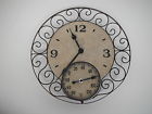91918 Clock Thermometer Sold Springfield Resin Parts