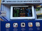 C83332 Clock White Crosse Wireless Ws La Forecast Indoor Station Weather Outdoor
