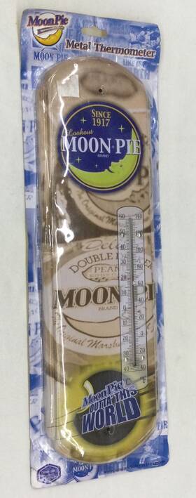 Country Side 821472416089 Moon Pie Brand Metal Thermometer New C-6