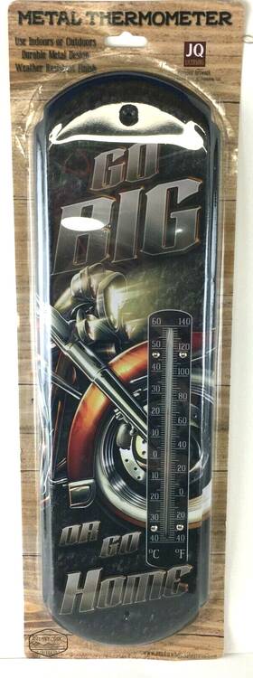 Country Side Products 821472412043 Inch Go Big Or Home 17 Indoor / Outdoor Metal Thermometer