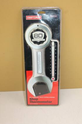 84550 Craftsman Wrench 80 Years Special Ed. Shop Thermometer New Sealed