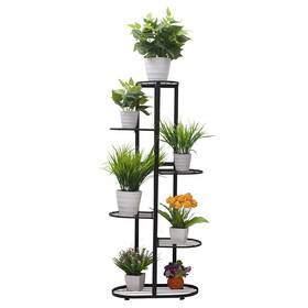 Cre Cra 713669538332 Flower Plant Stand Multi Tier Indoor 6 Metal Flo