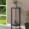 Cvc-r4-0505 Convenience Concepts Graystone Inch Plant Stand Black 095285430628