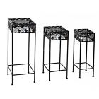 Cxa2569673782061zt Piece Modern Decorative Metal Outdoor Potted Plant Stands Set