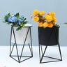 Czz8293281 Geometric Metal Flower Pot Stand Chic Indoor Garden Plant Holder