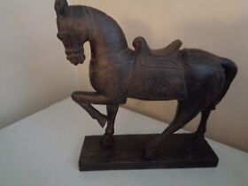 Deco 79 Polystone Horse Decor 15 By 14-inch New Hard To Find