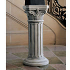 Design Toscano Antiqued Stone Plant Stand Greek Column Patio Furniture Decor Display Pedestal 846092011599