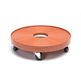 Devault Enterprises 313015656620 Planter Caddies 16 Inch Plant Dolly Terracotta Garden Center