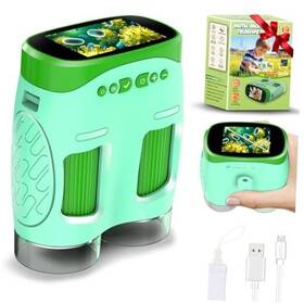 Dongguan Ruikangqi Intelligent Technology Co. Ltd Xw-10 1000x Handheld Microscope For Kids 4k 2.0 Inch Screen Rechargeable Telescope And