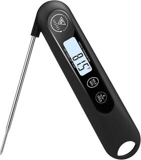 Cp6-bk Doqaus Digital Meat Thermometer Instant Read Food For Cooking