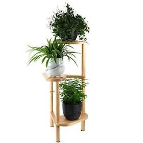 Dun Gu Plant Stand Indoor Corner Log Color 3-layer Flower