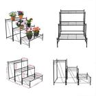 Dwlj1305l Doeworks Metal Plant Shelf Tier Patio Iron Stand 6951390935400