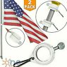Eceppbsuzj Valley Forge Pcs Flag Pole Rotating Mounting Ring Flagpole
