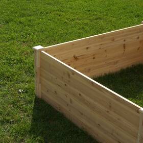 Eden 608866348122 Riverstone Industries Quick Assembly 17.5-inch Raised Garden Bed 4x8
