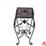 Eiw024 Square Metal Ephod Stand Plant