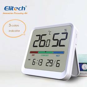 T1-se Elitech Thermometer Indoor Digital Hygrometer Temperature Humidity Meter Home