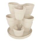 Emsco Bloomers Stackable Flower Tower Planter Holds Up To 9 Plants Great