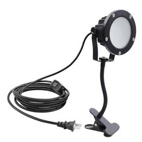 Etazakka Ete-cf-15-30 Portable Led Clamp Work Light Clip On Floodlight With 11.5ft 30w-daylight White