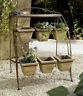 Evp-gd229151 Pier Surplus Special Decorative Design Metal Plant Stand With Pots