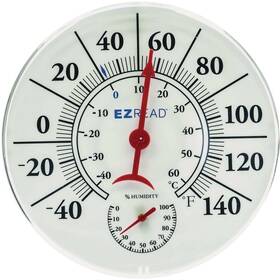 840-0209 Ez Read Ezread 8 Inch Thermometer With Hygrometer 053291402091