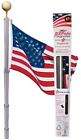 Ezl21 Ezpole Liberty Aluminum Telescopic Flagpole Kit With Swivels 0855880004477