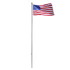 F18-h01-1261-g2 Unbranded Sectional Flag Pole Kit Aluminum Structure Usa 0757510715701