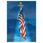 F20150430 Solartime Flag Pole Light Solar Decor Night Lamp Led Show Patio Lawn Beauty Power Outdoor 783956951182