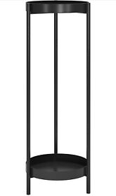 Fashionoda Plant Stand 2 Tier Metal Flower Plants Holder With Removable Display