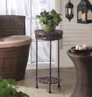 Fdh7866 Wind Lovely Round Cast Iron Plant Stand Display 827155766755