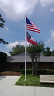 Ff-20ftcfp-sat Federal Flags Commercial Flagpole Tapered Aluminum Made In Usa