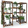 Ff45 New Englands Wood Plant Stand Rack For Indoor Or Outdoor
